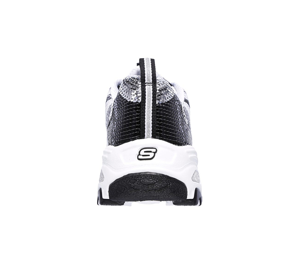 Skechers Women D'Lites - Made to Shine Black/White