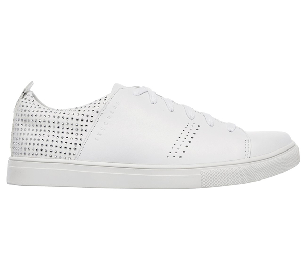 Skechers Women Moda - Back Lit Smooth White