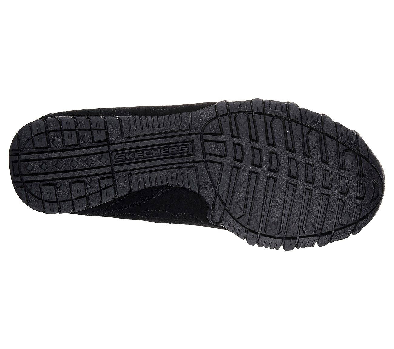Skechers Women Relaxed Fit: Bikers - Commotion Black