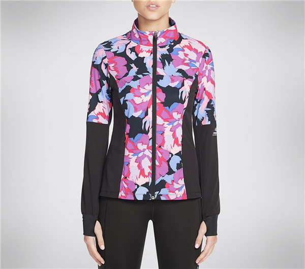 Skechers Women Precision Jacket Black/Multi