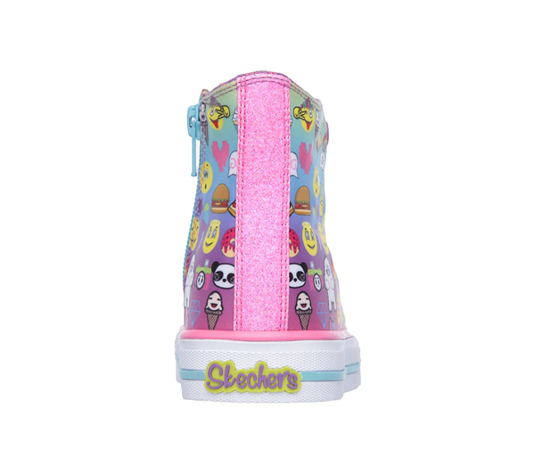 Skechers Girls Twinkle Toes: Shuffles - Chat Time Multi