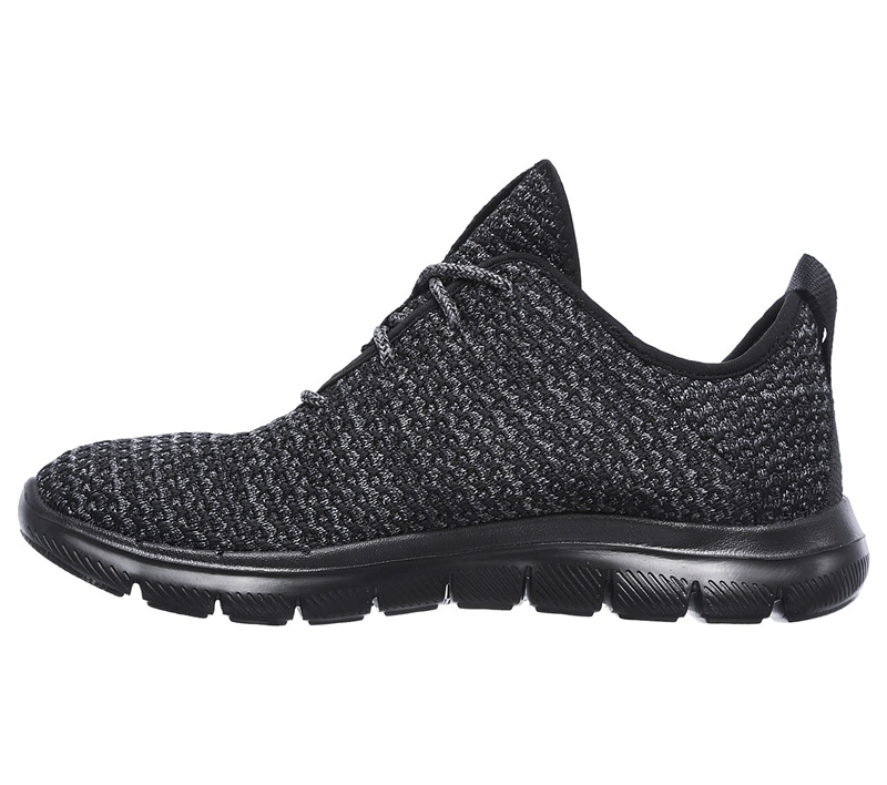 Skechers Women Flex Appeal 2.0 - Bold Move Black/Charcoal