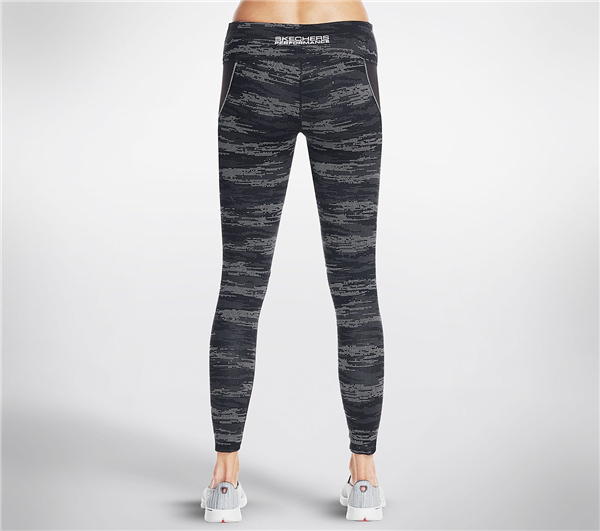 Skechers Women Arabesque Printed Legging Black/Multi