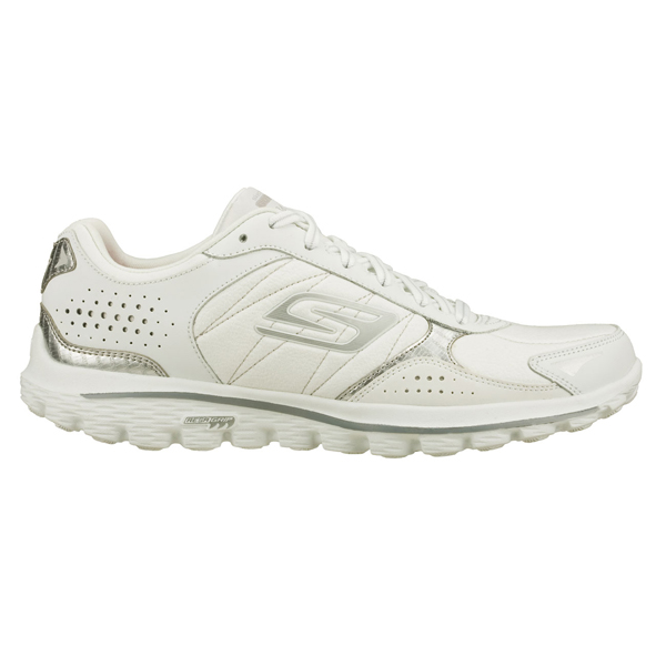 Skechers Women GOwalk 2 Golf - Lynx LT White/Silver