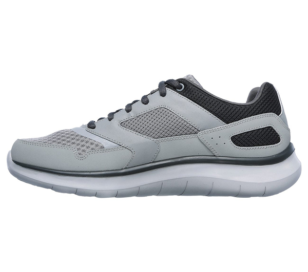 Skechers Men Relaxed Fit: Quantum Flex - Hudzick Gray/Charcoal
