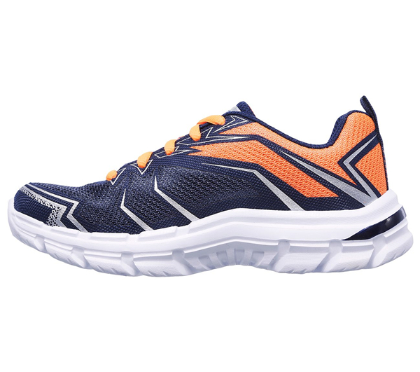 Skechers Boys Nitrate Navy/Orange