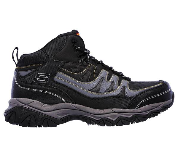 Skechers Men Work: Relaxed Fit Holdredge - Rebem Black/Charcoal