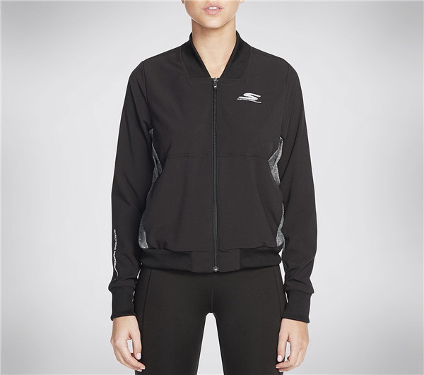 Skechers Women Strike Bomber Jacket Black