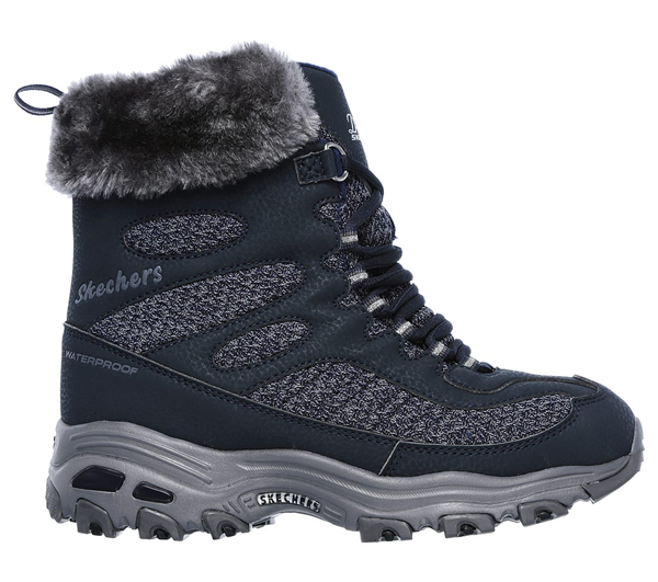 Skechers Women D'Lites - Snow Plaza Navy