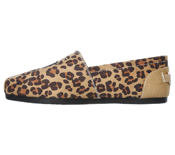 Skechers Women Bobs Plush - Catnip Cuddle Leopard