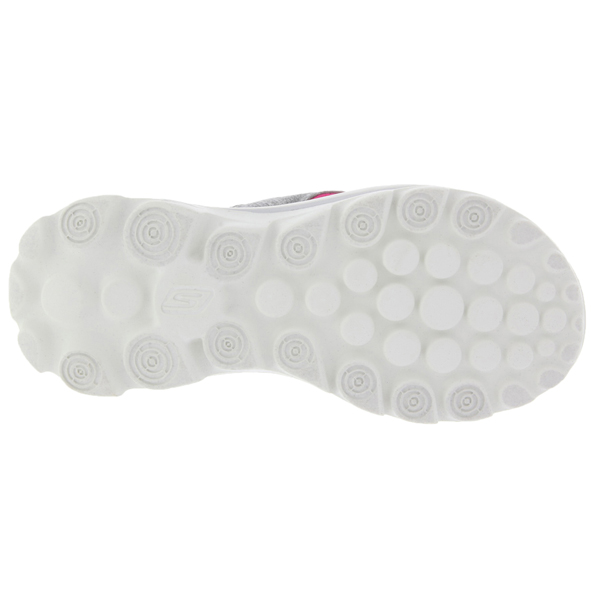 Skechers Women Gowalk Move - Solstice Gray/Hot Pink