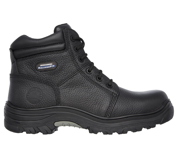 Skechers Men Work: Relaxed Fit Burgin Comp Toe Black