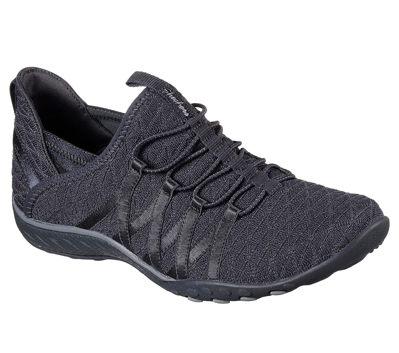 Skechers Women Relaxed Fit: Breathe Easy - Viva-City Charcoal