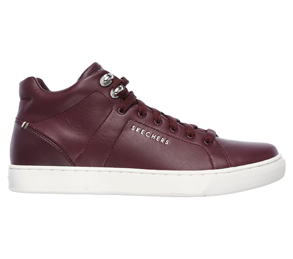 Skechers Women Prima - Leather Lacers Burgundy