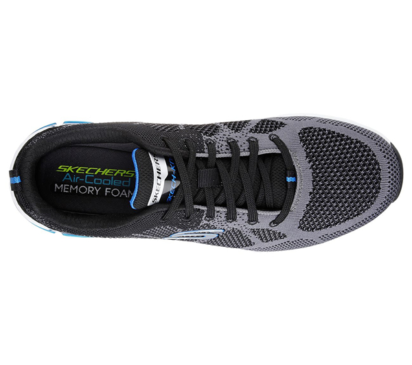 Skechers Men Trontom - Saliano Black/Blue