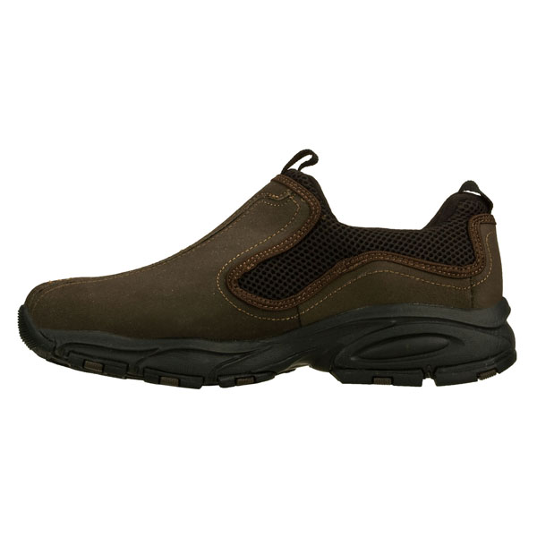 Skechers Men Extra Wide Fit (4E) Shoes - Legend Seeker Brown