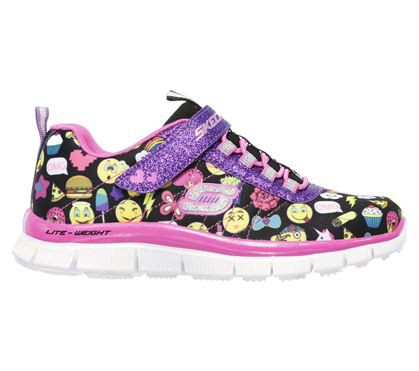 Skechers Girls Skech Appeal - Pixel Princess Black/Multi