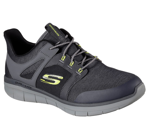 Skechers Men Synergy 2.0 - Chekwa Charcoal/Multi