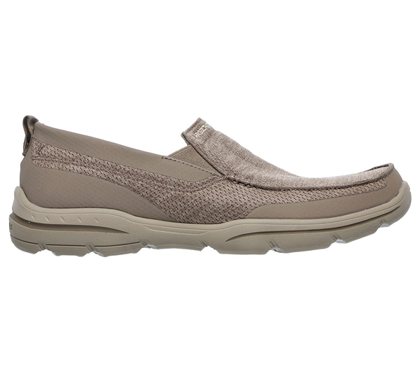 Skechers Men Relaxed Fit: Harper - Moven Light Brown