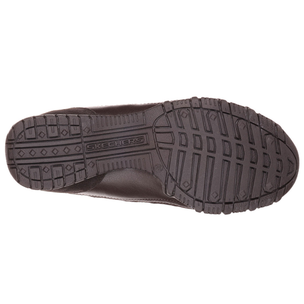 Skechers Women Relaxed Fit: Bikers - Abroad Chocolate