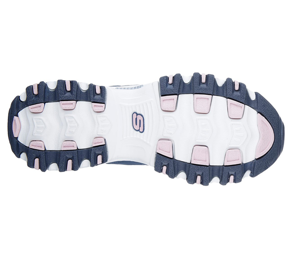 Skechers Women D'lites - Life Saver Navy/White