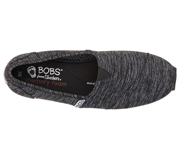 Skechers Women Bobs Plush - Express Yourself Black