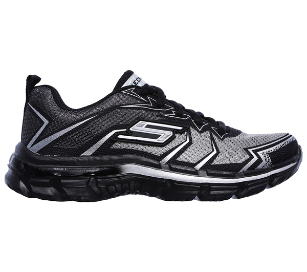 Skechers Boys Nitrate Gray/Charcoal