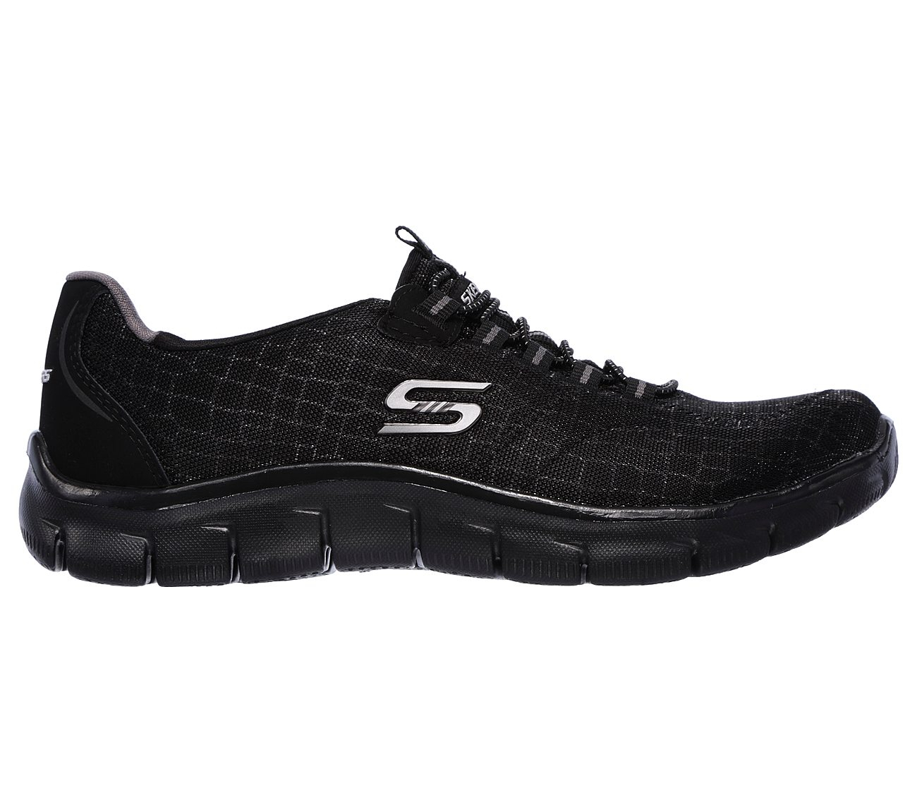 Skechers Women Relaxed Fit Sport: Empire - Rock Around Black