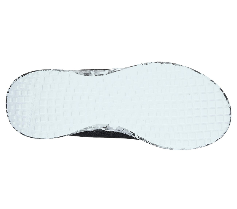 Skechers Women Burst - Fresh Flowers Black/White