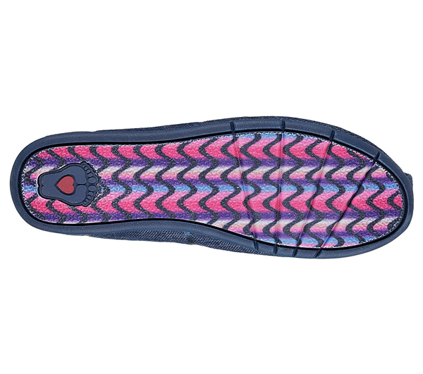 Skechers Women Bobs Plush Lite - Winter Skies Navy