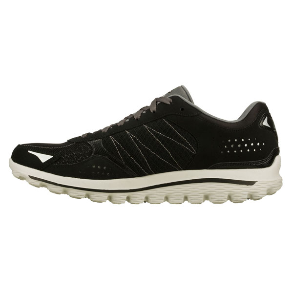 Skechers Men Extra Wide Fit (4E) Shoes - Lynx Black/Gray