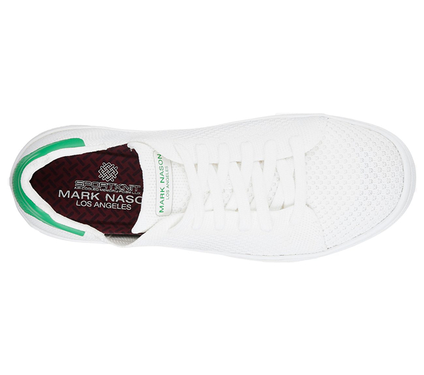 Skechers Men Mark Nason Los Angeles: Classic Cup - Bradbury White/Green