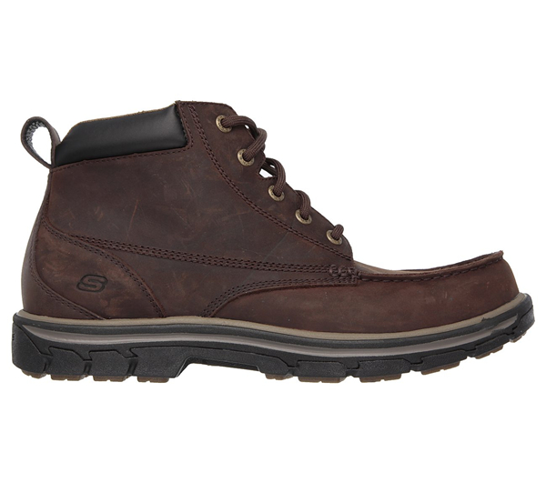 Skechers Men Boots: Segment - Barillo Brown