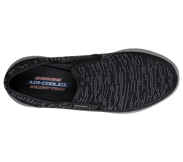 Skechers Men Depth Charge Black/Charcoal