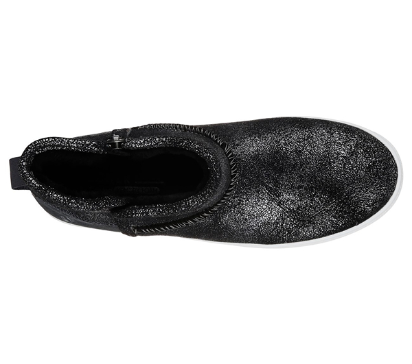 Skechers Women Double Up - Warm Shine Charcoal/Silver