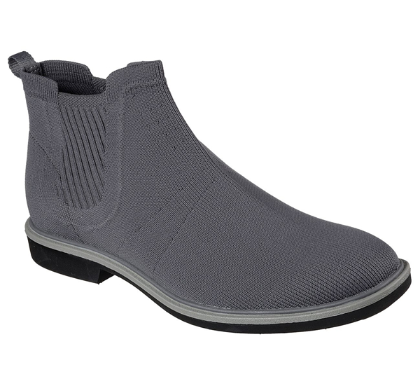 Skechers Men Boots: Tamar Charcoal