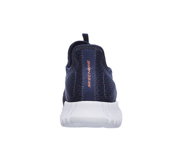 Skechers Men Elite Flex Navy/Orange