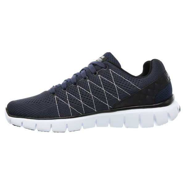Skechers Men Extra Wide Fit (4E) Shoes - Skech-Flex Navy