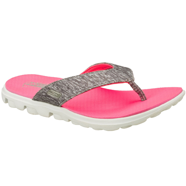 Skechers Women On The Go - Flow Gray/Hot Pink
