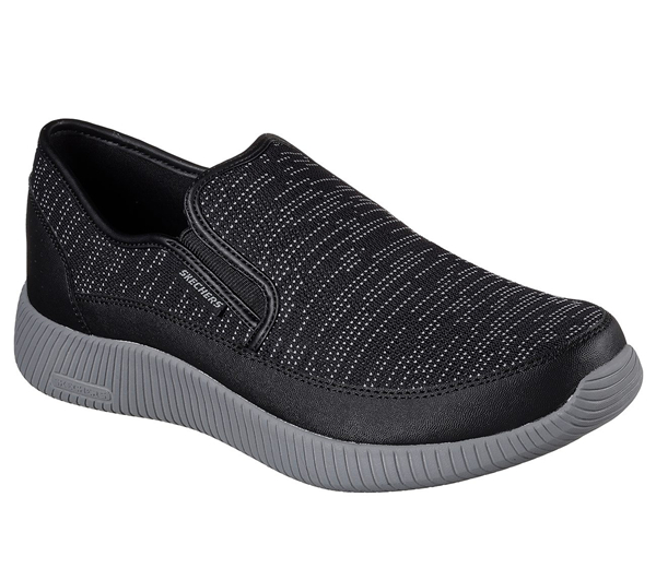 Skechers Men Depth Charge Black/Charcoal