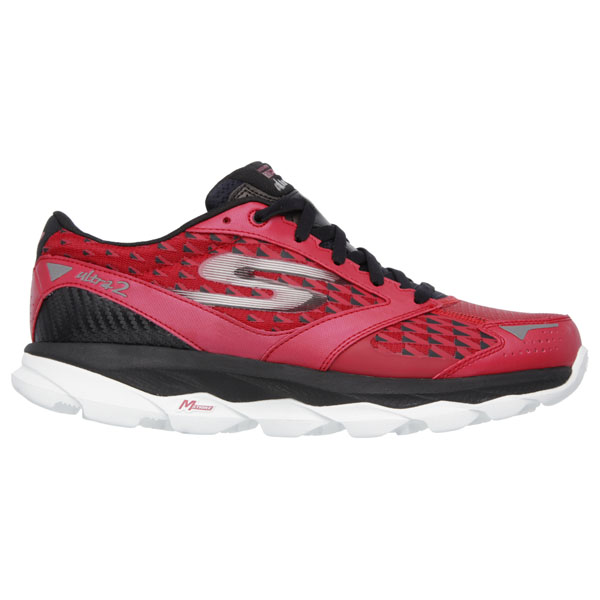 Skechers Men Extra Wide Fit (4E) Shoes - Ultra Red/Black