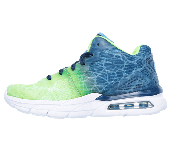 Skechers Boys Air Advantage - Power Merge Navy/Lime