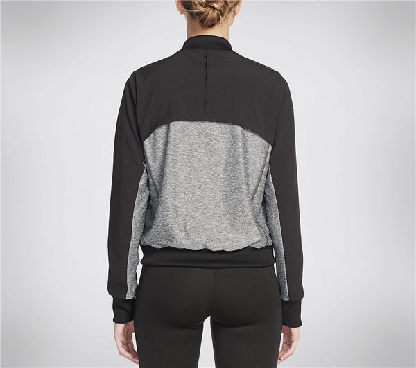 Skechers Women Strike Bomber Jacket Black