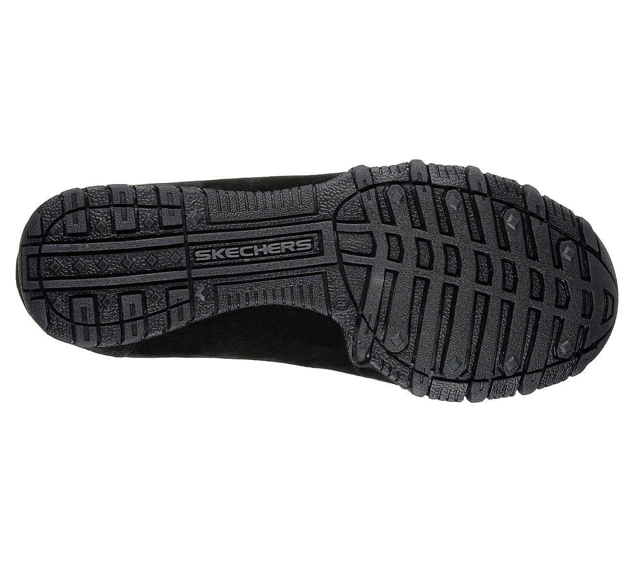 Skechers Women Relaxed Fit: Bikers - Curbed Black