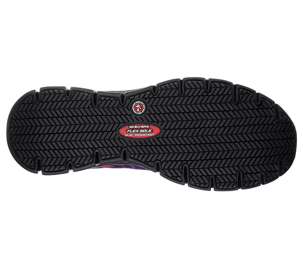 Skechers Women Work: Relaxed Fit Synergy - Arrey Alloy Toe Black/Multi