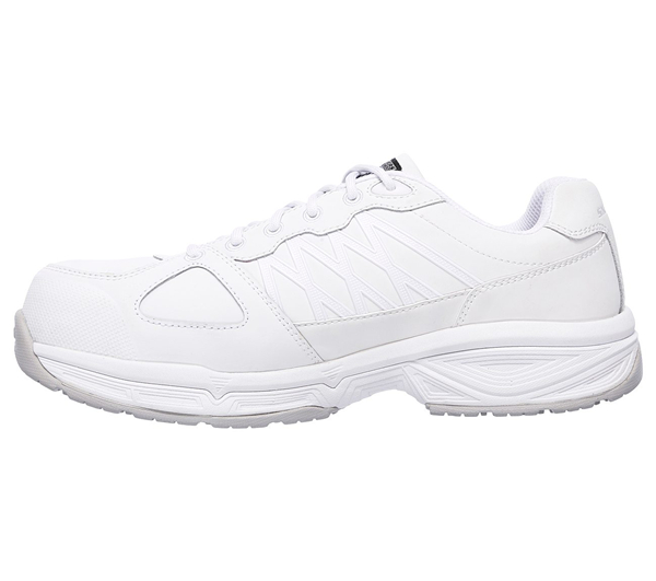 Skechers Men Work: Relaxed Fit Conroe - Broeck ESD White