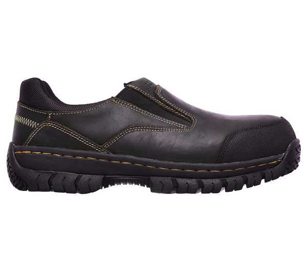 Skechers Men Work: Relaxed Fit Hartan - Ponus Dark Brown