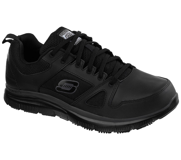 Skechers Men Work: Relaxed Fit Flex Advantage Black