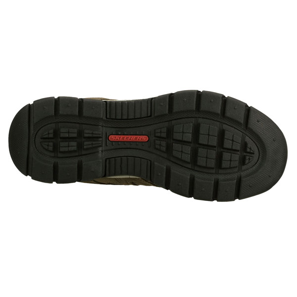 Skechers Men Extra Wide Fit (4E) Shoes - Rig Brown/Black