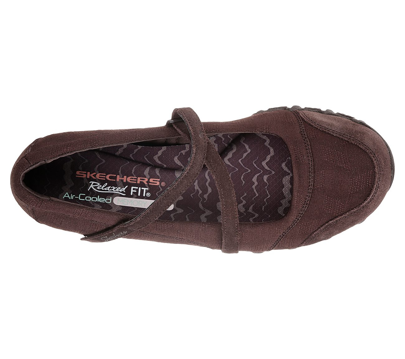Skechers Women Relaxed Fit: Bikers - Get-Up Chocolate